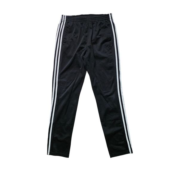 Adidas 3-Stripes Track Pants Women’s L Black Regular Fit - Picture 1 of 7